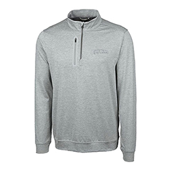 MEN'S STEALTH HEATHER 1/4 ZIP